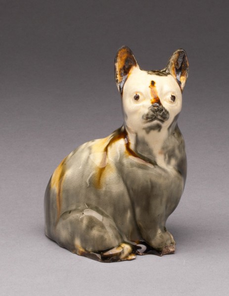 Cat, Staffordshire, 1760/70. Creator: Staffordshire Potteries.