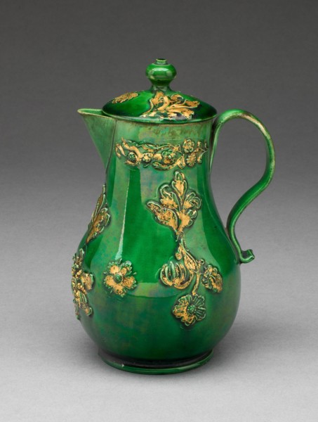 Milk Jug, Staffordshire, 1760/75. Creator: Staffordshire Potteries.