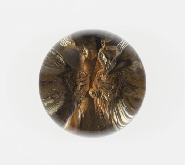 Paperweight, England, c. 1848-60. Creator: Unknown.
