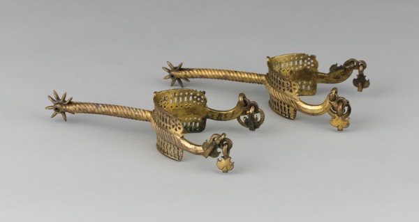 Pair of Rowel Spurs, Germany, East, c. 1500/25. Creator: Unknown.