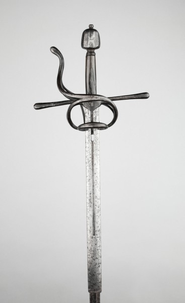 Rapier with Extendable Handle, Germany, c. 1590/1600. Creator: Unknown.