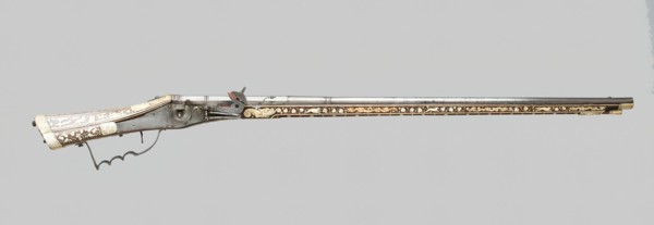 Wheellock Rifle, Austria, 1580-1600. Creator: Unknown.