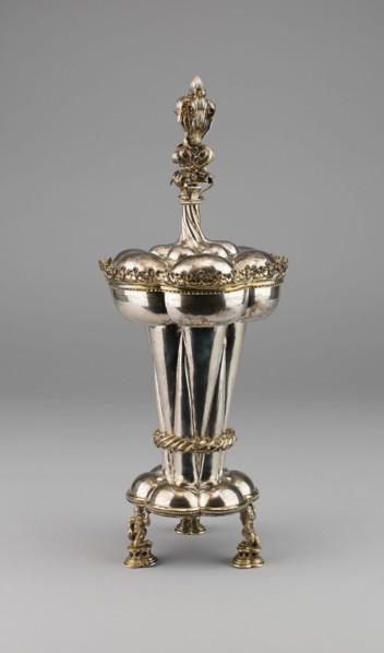 Beaker with Cover, Germany, c. 1500. Creator: Unknown.