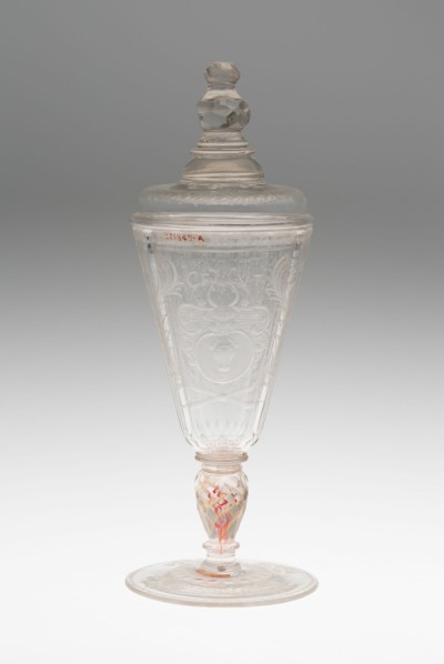 Goblet with Cover, Germany, Early 18th century. Creator: Unknown.