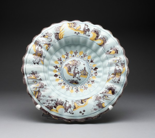 Plate, Frankfurt am Main, c. 1700. Creator: Unknown.