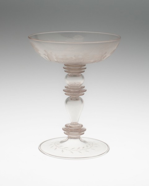 Champagne Glass, Nuremberg, c. 1700/20. Creator: Unknown.