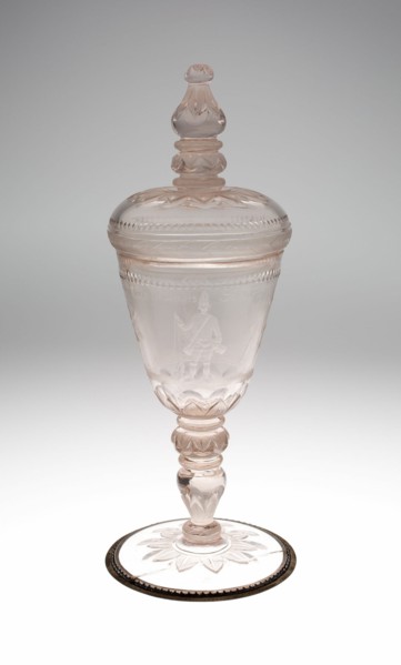 Goblet with Cover, Potsdam, c. 1700/20. Creator: Unknown.