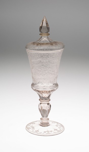 Goblet with Cover, Schleswig, c. 1725. Creator: Unknown.
