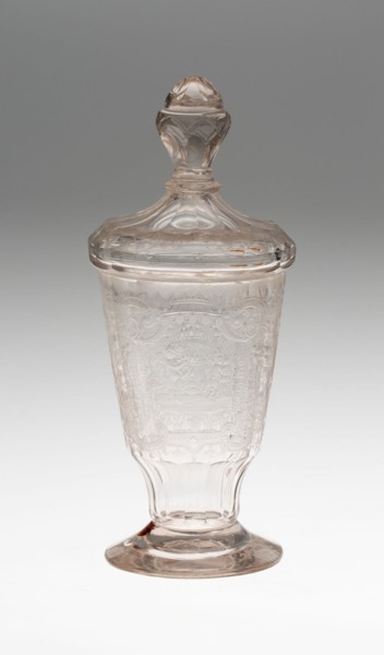 Goblet with Cover, Schleswig, c. 1730. Creator: Unknown.
