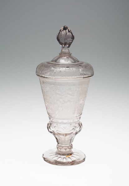 Goblet with Cover, Schleswig, c. 1730. Creator: Unknown.