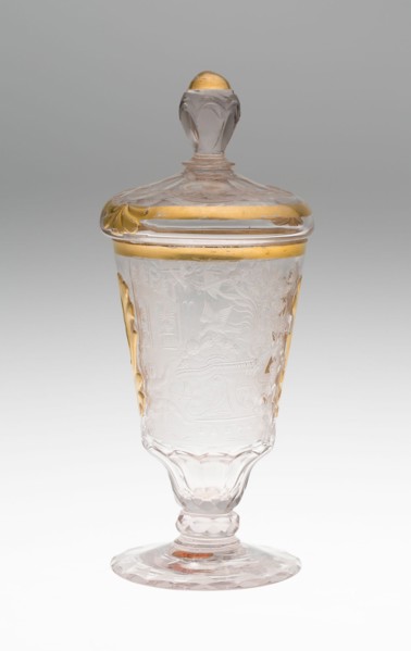 Wine Glass and Cover, Schleswig, c. 1740. Creator: Unknown.