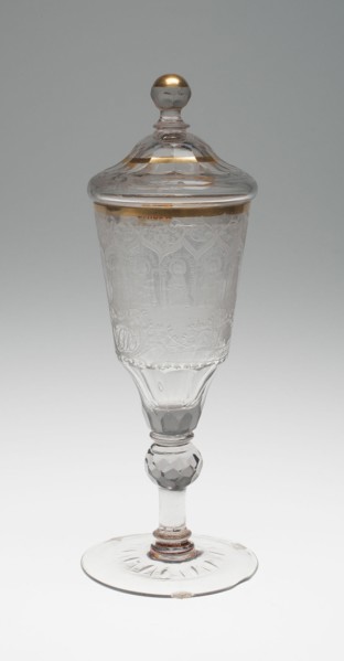Chalice with Twelve Apostles, Schleswig, c. 1740. Creator: Unknown.
