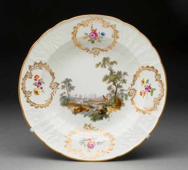 Soup Plate, Meissen, 1763/74. Creator: Meissen Porcelain.