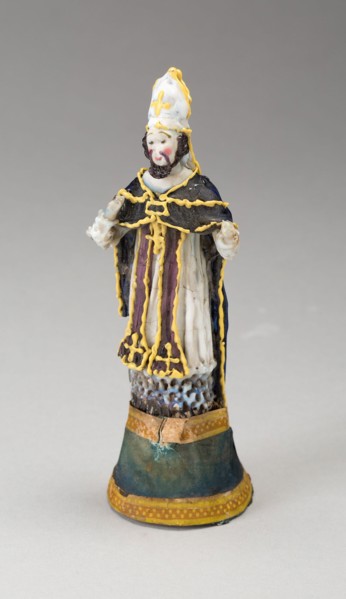 Bishop, France, Early to Mid 18th century. Creator: Verres de Nevers.