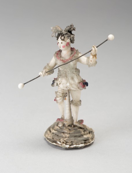 Court Dancer, France, Early 18th century. Creator: Verres de Nevers.