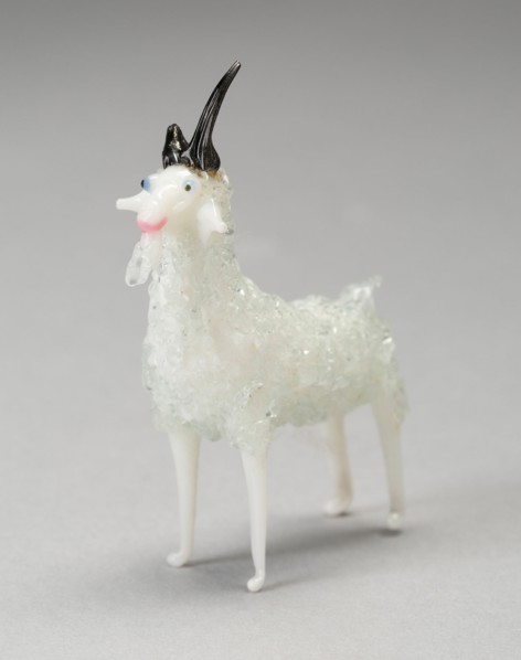Goat, France, 18th century. Creator: Verres de Nevers.