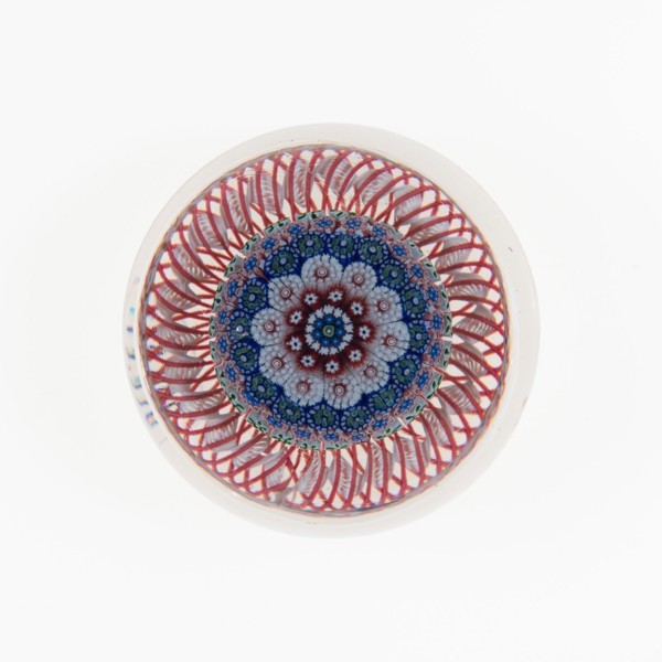 Paperweight, Saint-Louis, 1848. Creator: Saint-Louis Glassworks.
