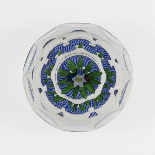Paperweight, Saint-Louis, c. 1848-55. Creator: Saint-Louis Glassworks.