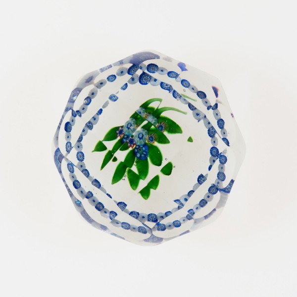 Paperweight, Saint-Louis, c. 1848-55. Creator: Saint-Louis Glassworks.