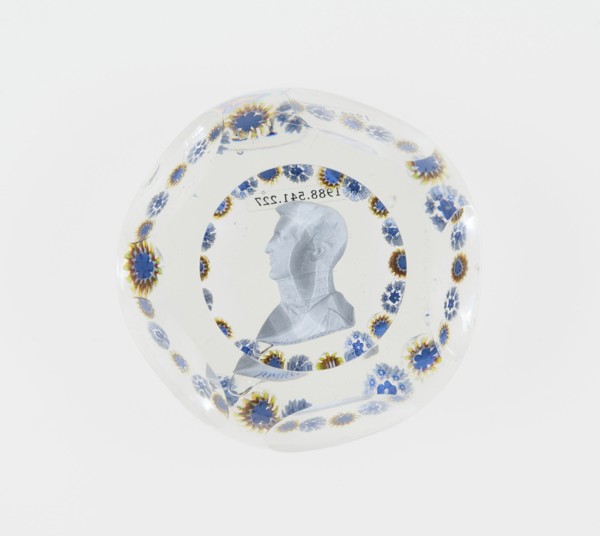 Paperweight, France, c. 1846-55. Creator: Saint-Louis Glassworks.