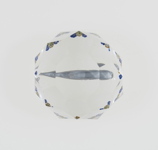 Paperweight, France, Mid 19th century. Creator: Saint-Louis Glassworks.