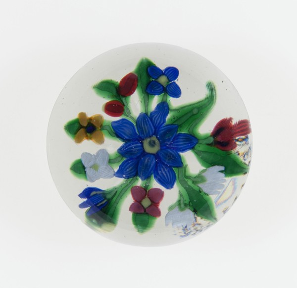 Paperweight, France, c. 1845-60. Creator: Saint-Louis Glassworks.