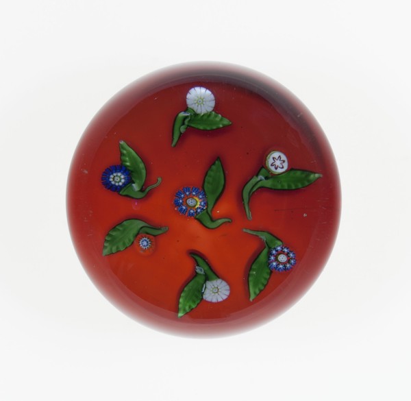 Paperweight, , c. 1845-1860. Creator: Saint-Louis Glassworks.