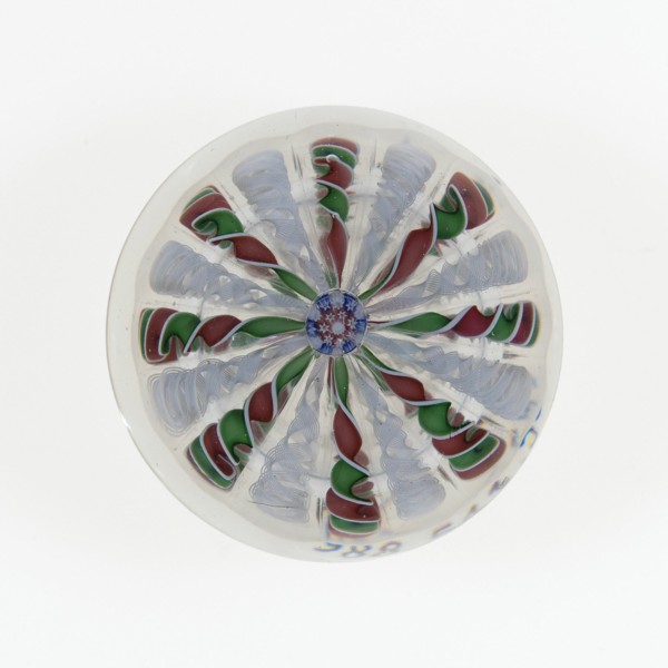 Paperweight, France, c. 1845-60. Creator: Saint-Louis Glassworks.