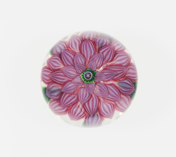 Paperweight, France, c. 1845-60. Creator: Saint-Louis Glassworks.