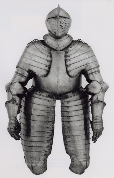 Elements of a Half Armor for Foot Tournament at the Barriers, Augsburg, c. 1590. Creator: Unknown.