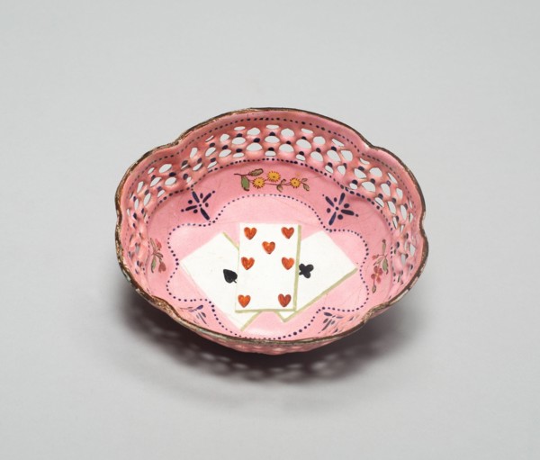 Counter Tray, South Staffordshire, c. 1790. Creator: Staffordshire Potteries.
