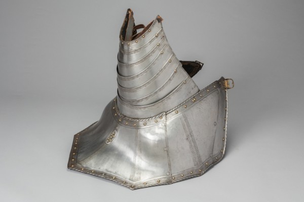 Peytral and Lower Neck Defense of a Horse Armor, Augsburg, mid-16th cent. with 19th cent. etching. Creator: Unknown.