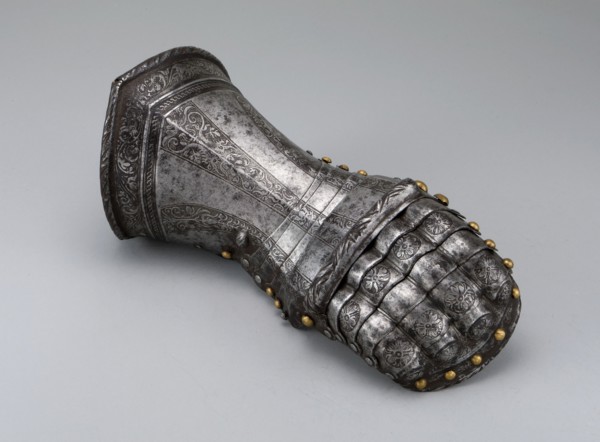 Mitten Gauntlet for the Right Hand, Nuremberg, c. 1540/50. Creator: Unknown.