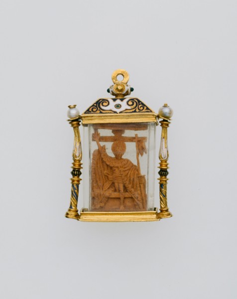 Double-Sided Pendant with the Deposition and the Resurrection, Spain, 16th century. Creator: Unknown.