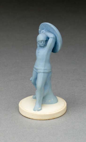 Chess Piece: Pawn, Burslem, 19th century. Creator: Wedgwood.
