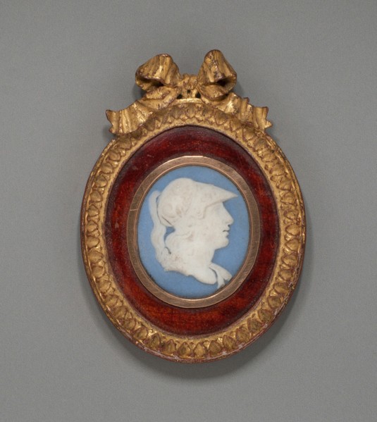 Cameo with Minerva, Burslem, Late 18th century. Creator: Wedgwood.