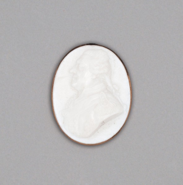 Cameo Locket, Burslem, Late 18th century. Creator: Wedgwood.