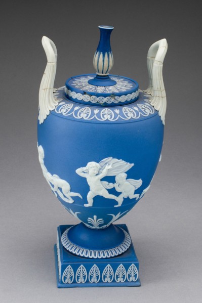 Vase, Burslem, c. 1850. Creator: Wedgwood.