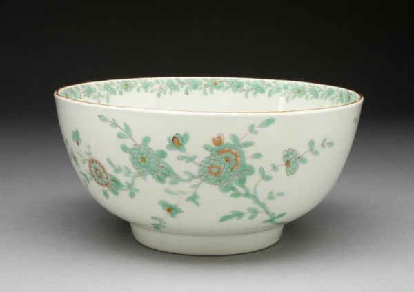 Slop Bowl, Worcester, c. 1770. Creator: Royal Worcester.