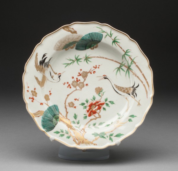 Plate, Worcester, c. 1770. Creator: Royal Worcester.