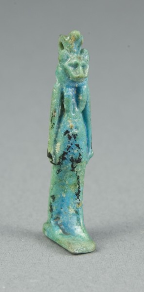Amulet of the Goddess Sekhmet, Egypt, New Kingdom-Third Intermediate Period (abt 1050-664 BCE). Creator: Unknown.