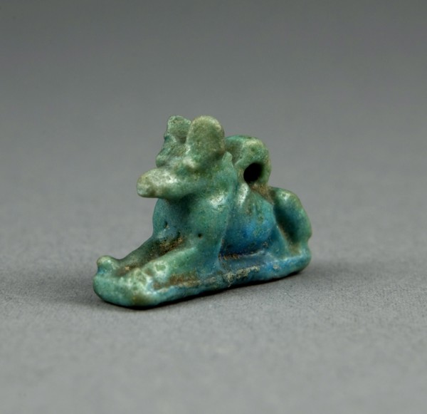Amulet of the God Anubis, Egypt, Third Intermediate Period, Dynasty 21-25 (1070-656 BCE). Creator: Unknown.