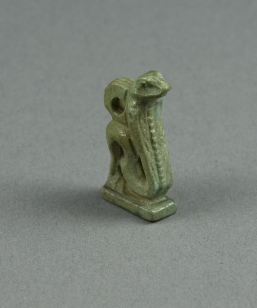 Amulet of a Cobra, Egypt, Third Intermediate Period, Dynasty 21-25 (1070-656 BCE). Creator: Unknown.