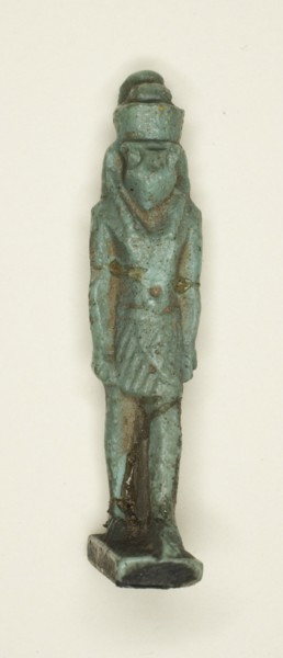 Amulet of the God Horus, Egypt, Third Intermediate Period, Dynasty 21-25 (1070-656 BCE). Creator: Unknown.