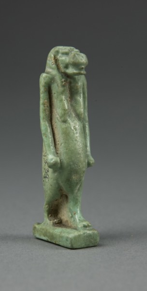 Amulet of the Goddess Tawaret (Toeris), Egypt, Third Intermediate Period, Dynasty 21-25 (1070-656... Creator: Unknown.