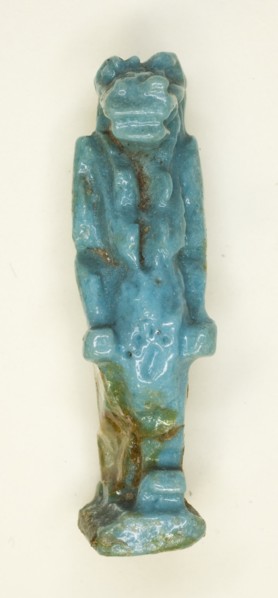 Amulet of the Goddess Tawaret (Toeris), Egypt, Third Intermediate Period, Dynasty 21-25 (1070-656... Creator: Unknown.
