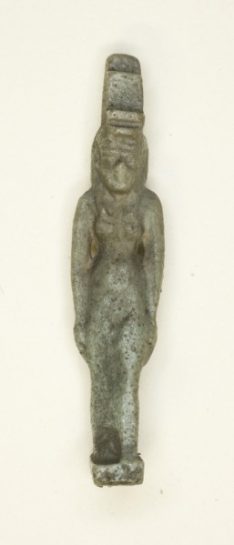 Amulet of the Goddess Isis, Egypt, Third Intermediate Period, Dynasty 21-25 (1070-656 BCE). Creator: Unknown.