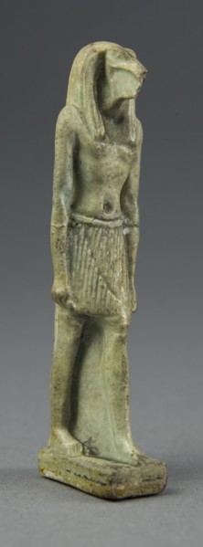 Amulet of the God Thoth, Egypt, Late Period, Dynasties 26-31 (664-332 BCE). Creator: Unknown.