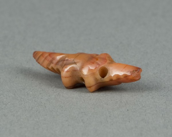 Amulet of a Crocodile, Egypt, Middle Kingdom, Dynasty 12 (about 1985-1773 BCE). Creator: Unknown.