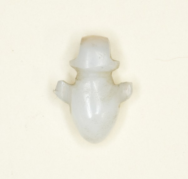 Amulet of a Heart, Egypt, Late Period (about 664-332 BCE). Creator: Unknown.